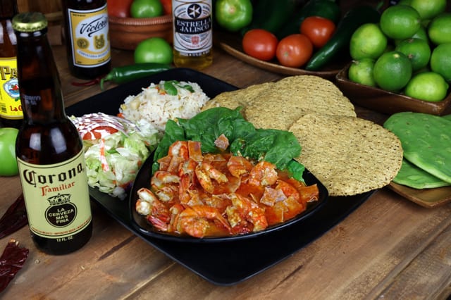 Camarones con Chipotle / Chipotle Shrimp.